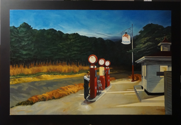 Reproduction d'Edward Hopper - Gas